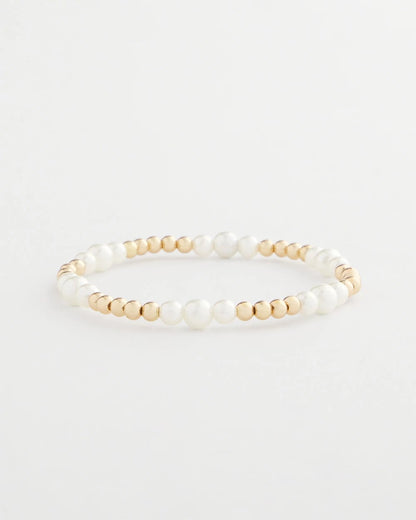 Chico's Best Price | Goldtone Bead Stretch Bracelet
