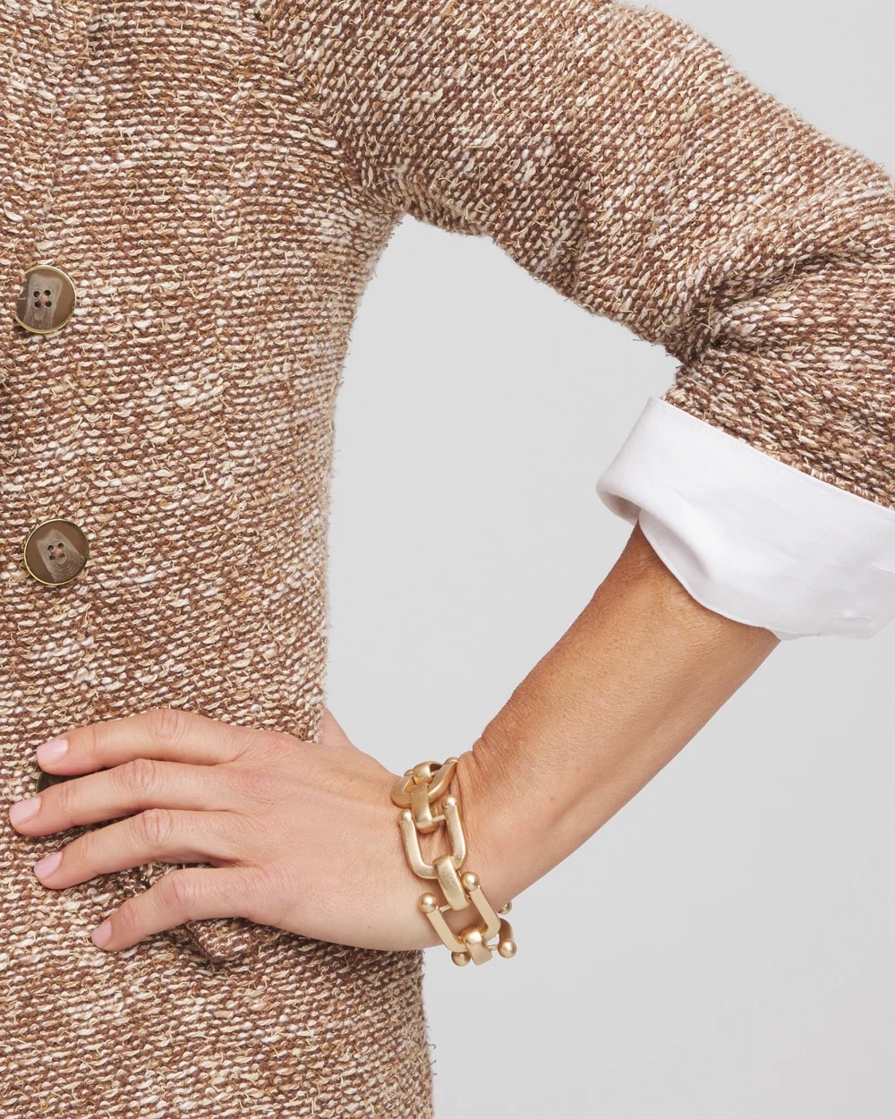 Chico's Popular | Golden Link Chain Bracelet
