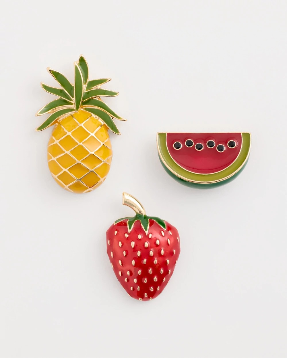 Chico's Value | Fruit Brooch Set