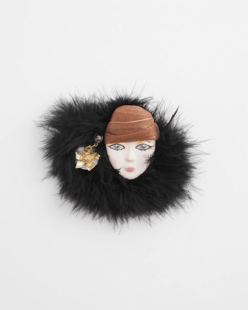 Chico's Everyday | Feathered Lady Brooch