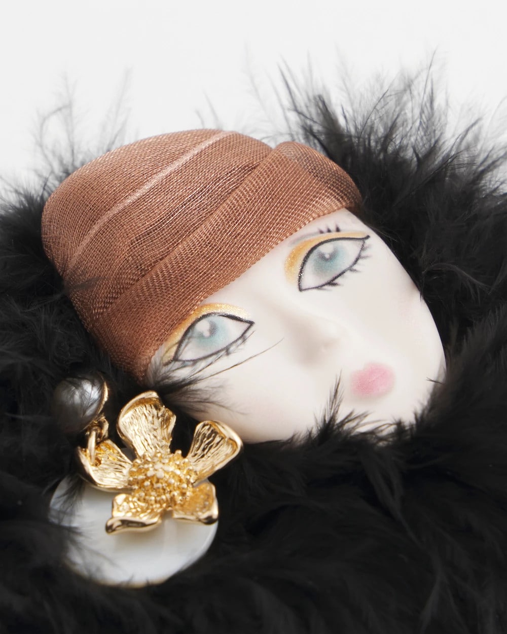 Chico's Everyday | Feathered Lady Brooch