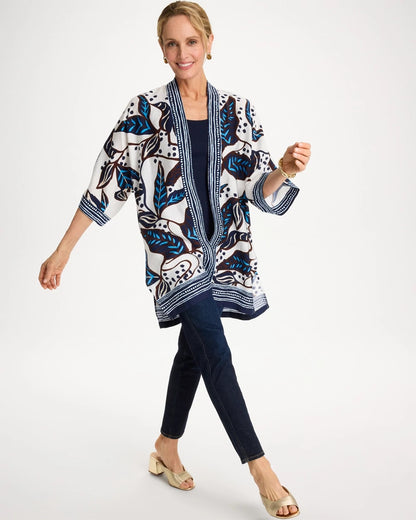 Chico's Top Pick | Printed Belted Kimono