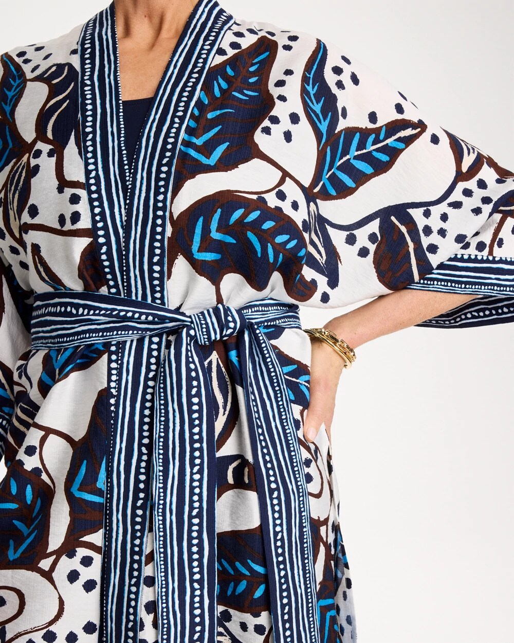 Chico's Top Pick | Printed Belted Kimono