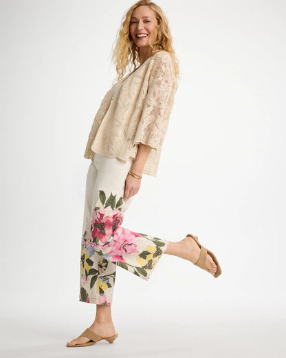 Chico's Hot Sale | Short Crochet Lace Kimono
