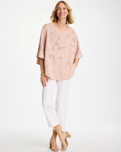 Chico's Special Offer | Boatneck Rounded Hem Poncho