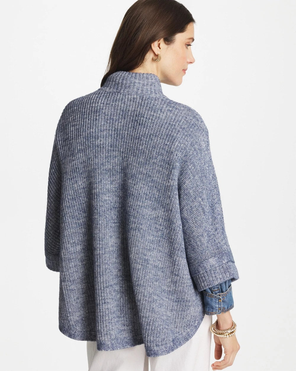 Chico's Customer Favorite | Rounded Hem Zip-Front Ruana