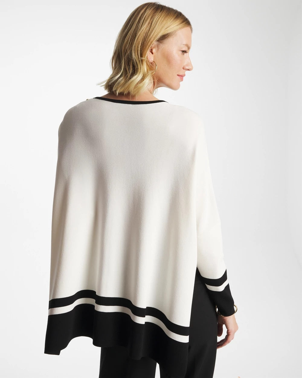 Chico's Deals | Button Detail Poncho