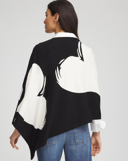 Chico's Hot Sale | Love Brush Convertible Sweater Poncho