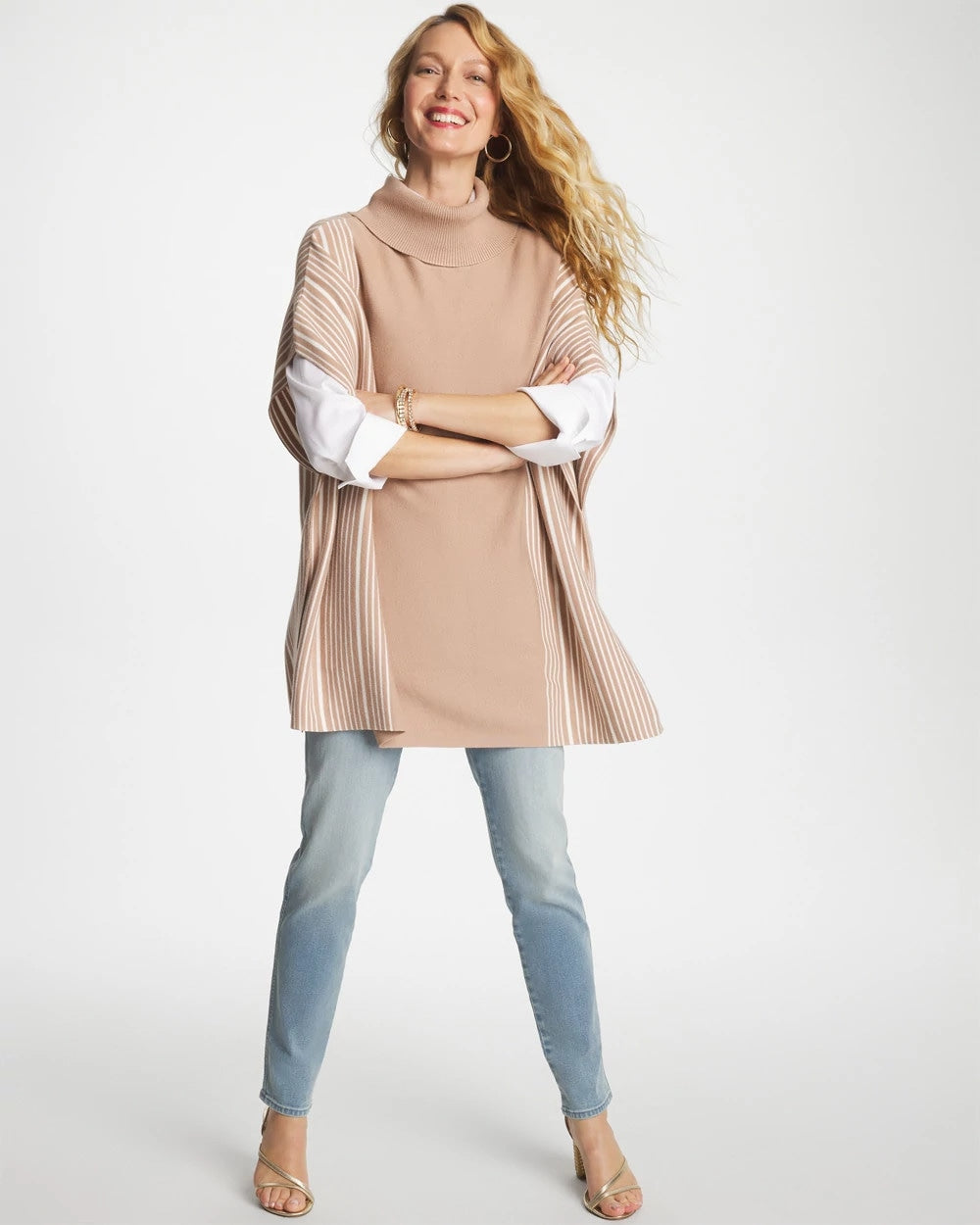 Chico's Customer Favorite | Turtleneck Sweater Poncho