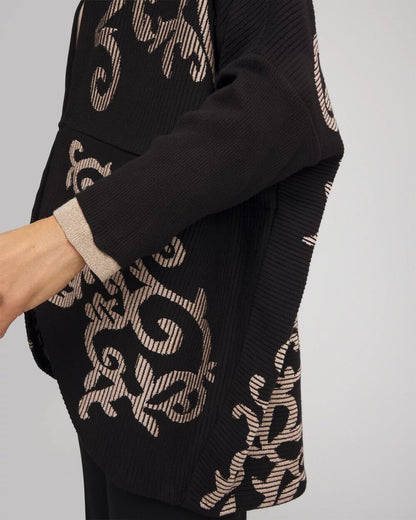 Chico's Sale | Ottoman Jacquard Cocoon Cardigan