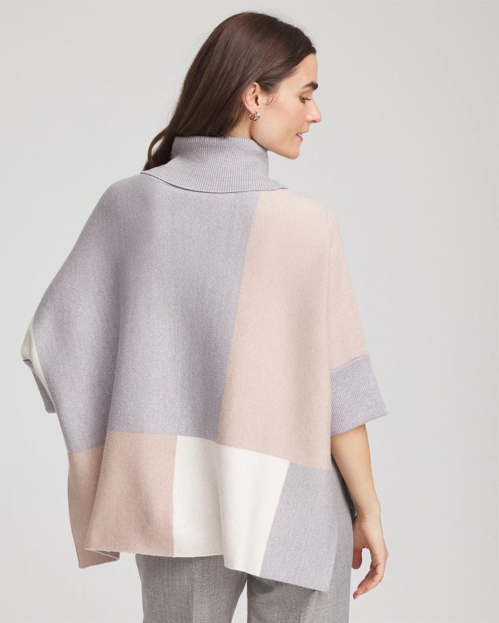 Chico's New | Quilted Chic Cowlneck Poncho
