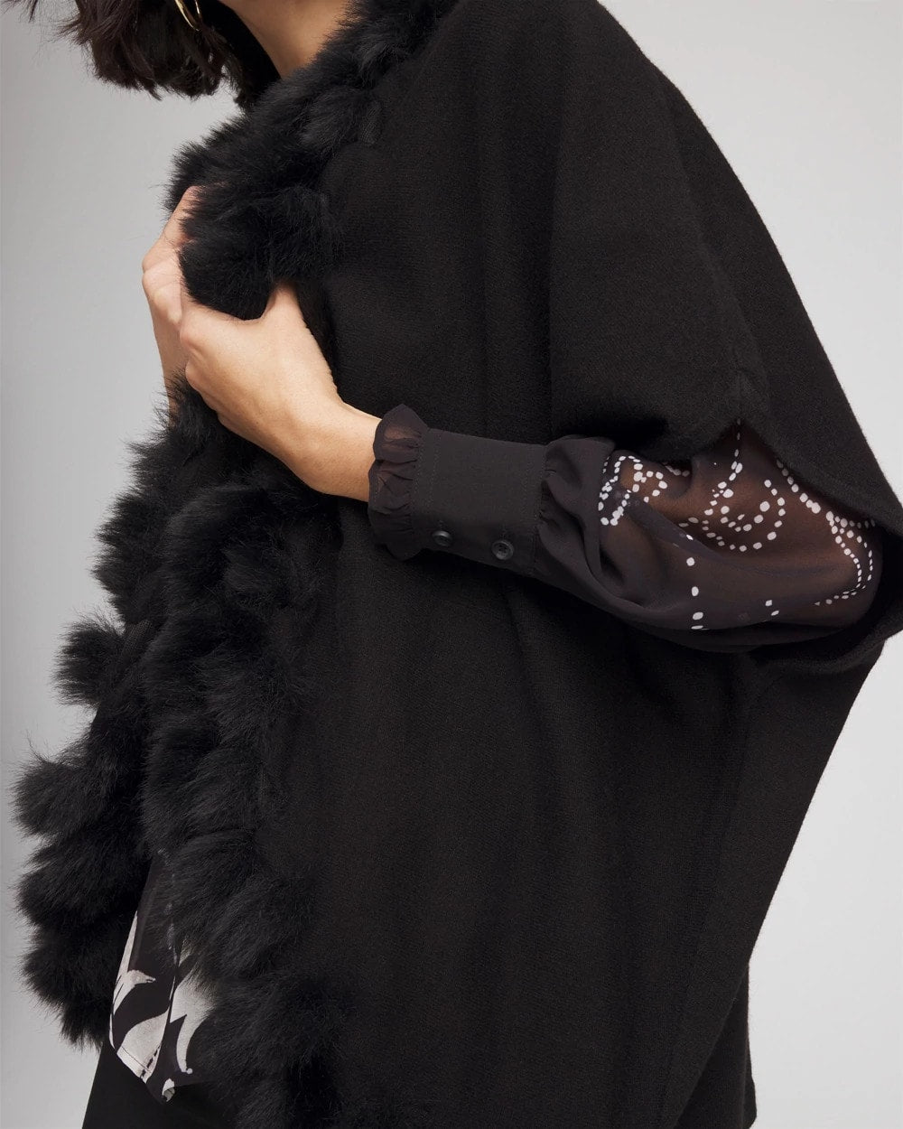 Chico's Classic | Faux Fur Cocoon