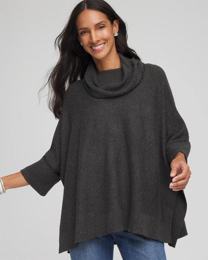 Chico's Deals | Cowlneck Poncho