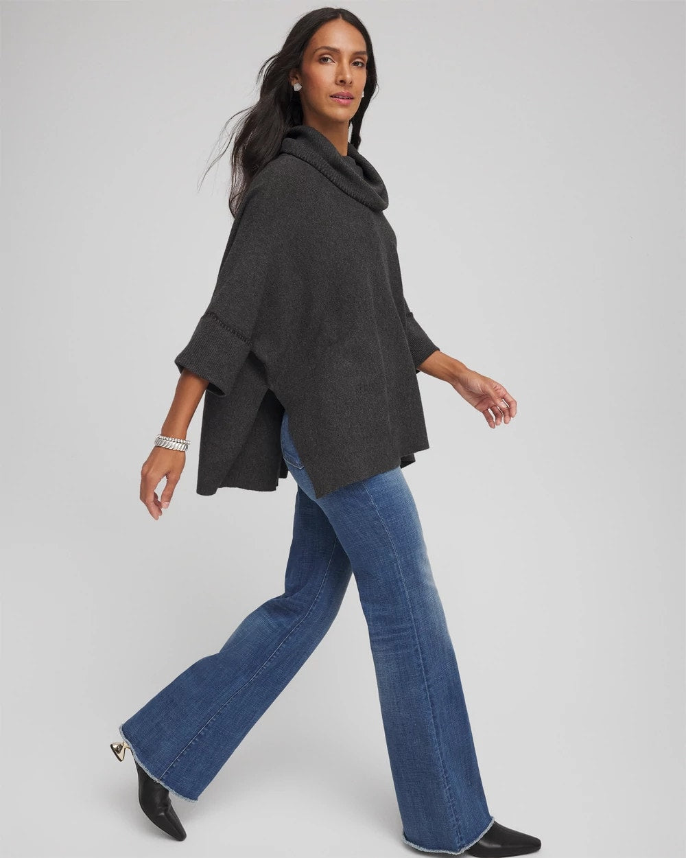 Chico's Deals | Cowlneck Poncho