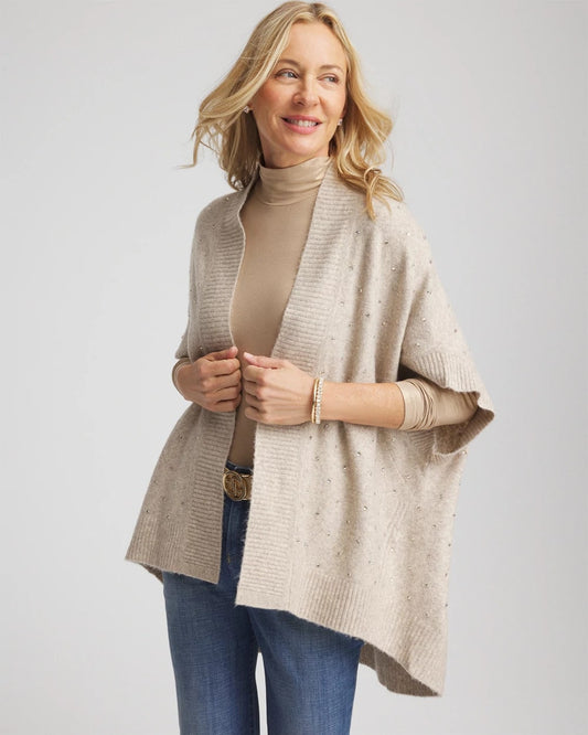 Chico's Special Offer | Embellished Cocoon Ruana