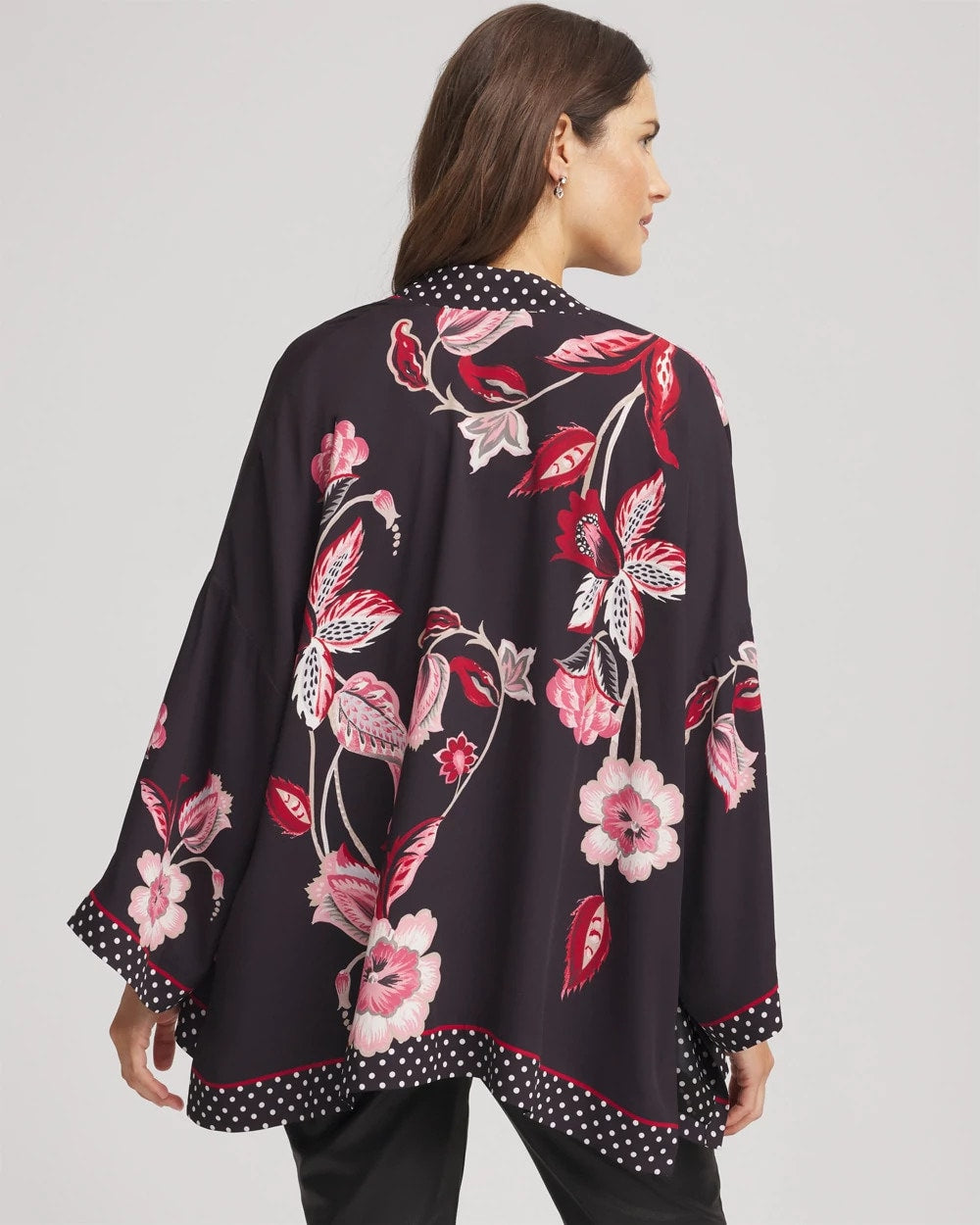 Chico's Deals | Short Floral Kimono