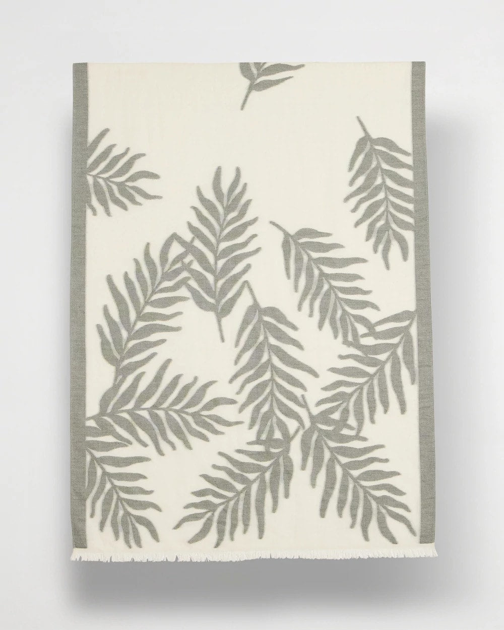 Chico's Trending | Palm Embroidered Oblong Scarf
