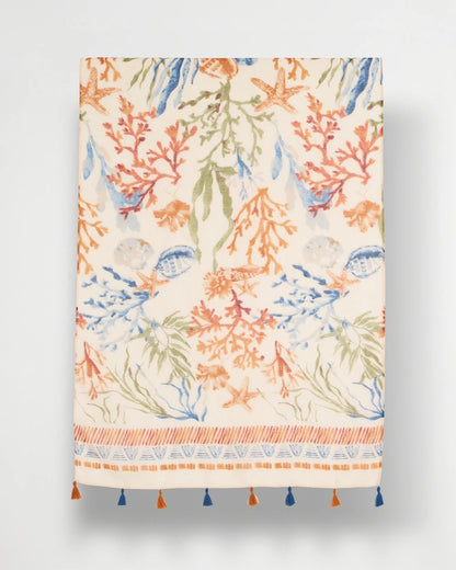 Chico's Top Pick | Sea Life Tassel Oblong Scarf