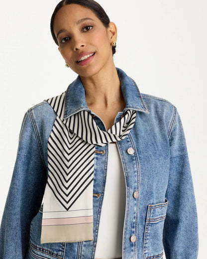 Chico's Best Price | Satin Printed Skinny Scarf