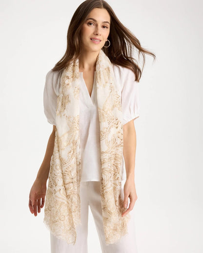 Chico's Best Price | Foiled Oblong Scarf