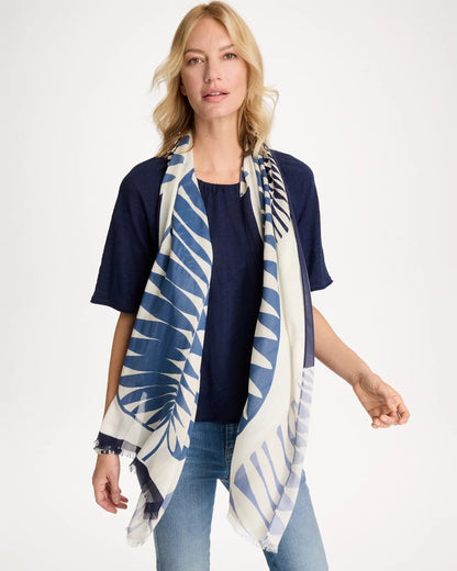 Chico's Best Price | Palm Frond Oblong Scarf
