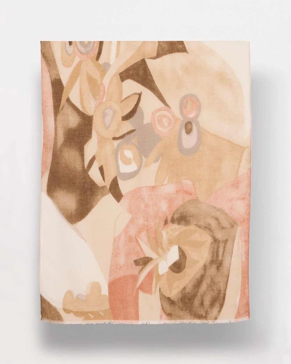 Chico's Popular | Neutral Floral Oblong Scarf