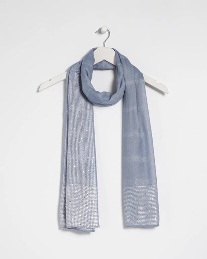 Chico's Top Pick | Lurex Trim Oblong Scarf