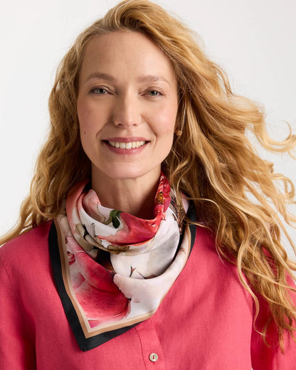 Chico's Discount | Botanic Burst Square Scarf