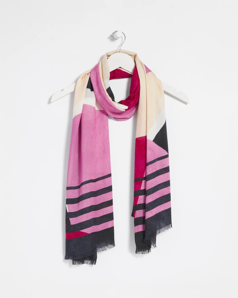Chico's Trusted | Berry Compote Oblong Scarf