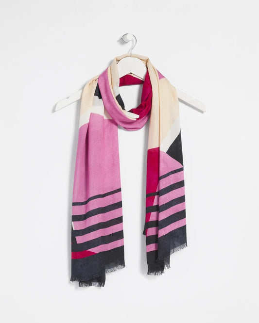Chico's Trusted | Berry Compote Oblong Scarf