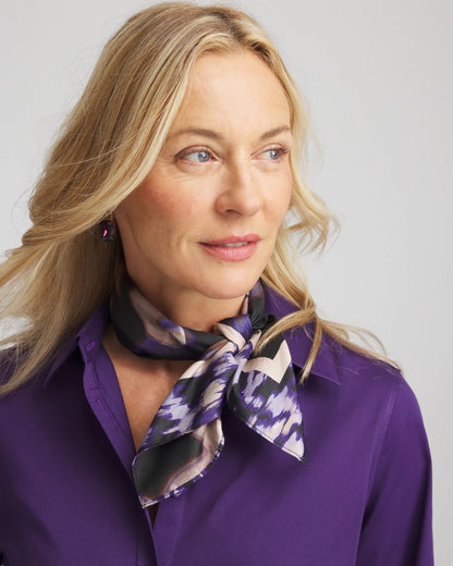 Chico's Customer Favorite | Fjord Flora Square Neckerchief Scarf