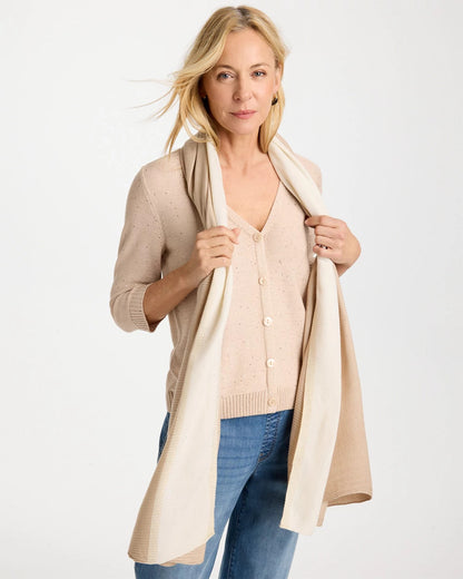 Chico's Hot Sale | Ombre Pleated Oblong Scarf
