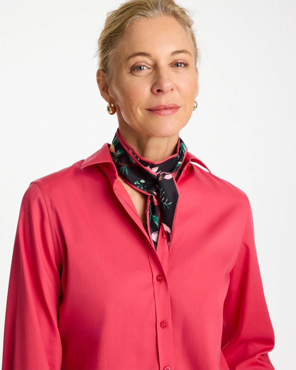 Chico's Signature | Kyoto Bloom Skinny Scarf