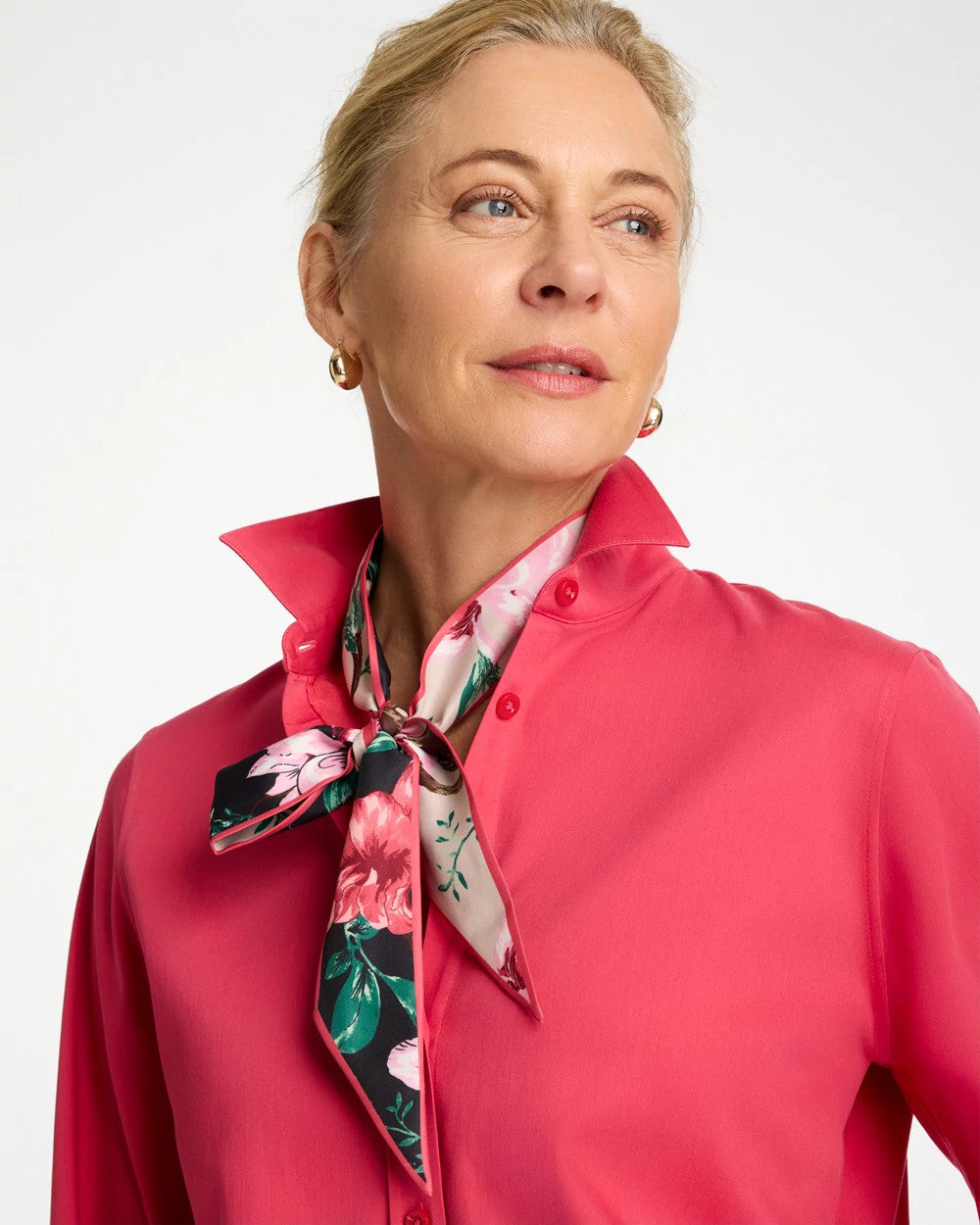Chico's Signature | Kyoto Bloom Skinny Scarf