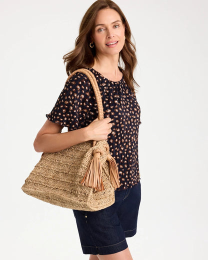 Chico's Best Price | Chico's x Romi Boho 4-Tassel Tote