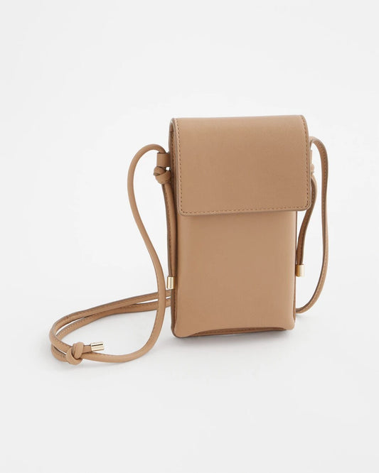 Chico's Featured | Leather Cross Body Phone Holder Bag