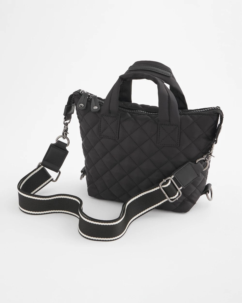 Chico's Classic | Quilted Cross Body Sport Tote Bag