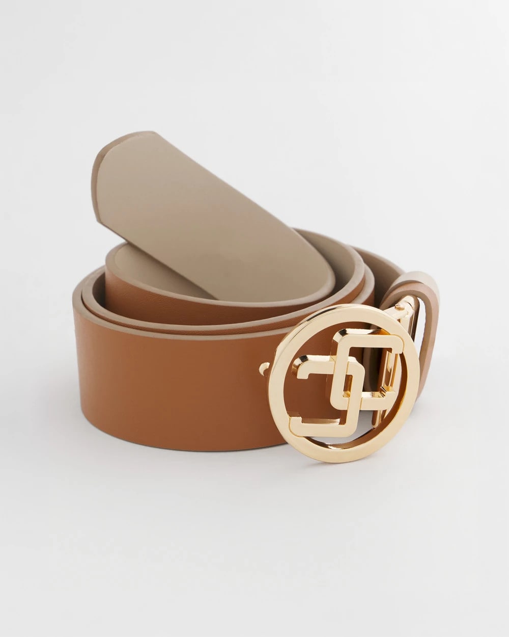 Chico's Signature | CC Reversible Double Keeper Belt