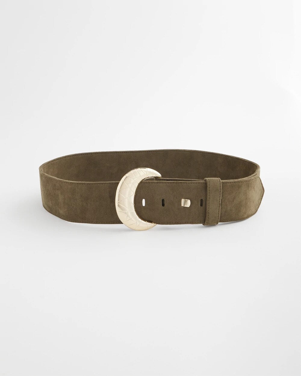 Chico's Special Offer | Green Faux Suede Sash Belt