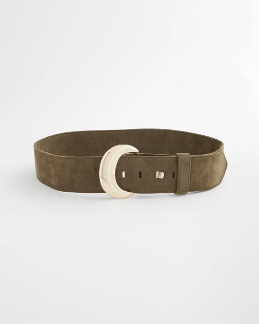 Chico's Special Offer | Green Faux Suede Sash Belt