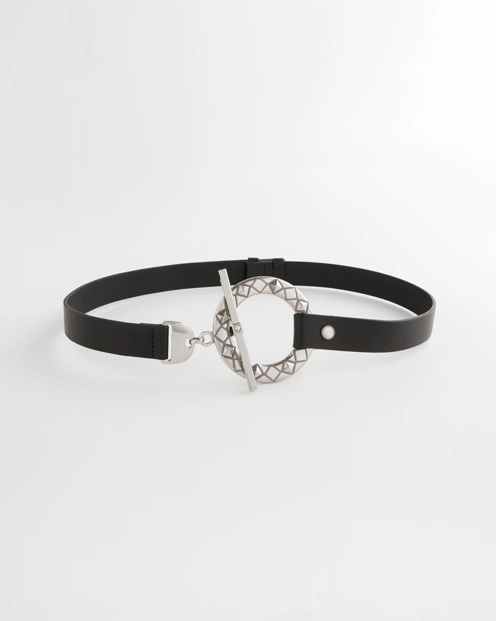 Chico's Best Seller | Silver Toggle Trouser Belt