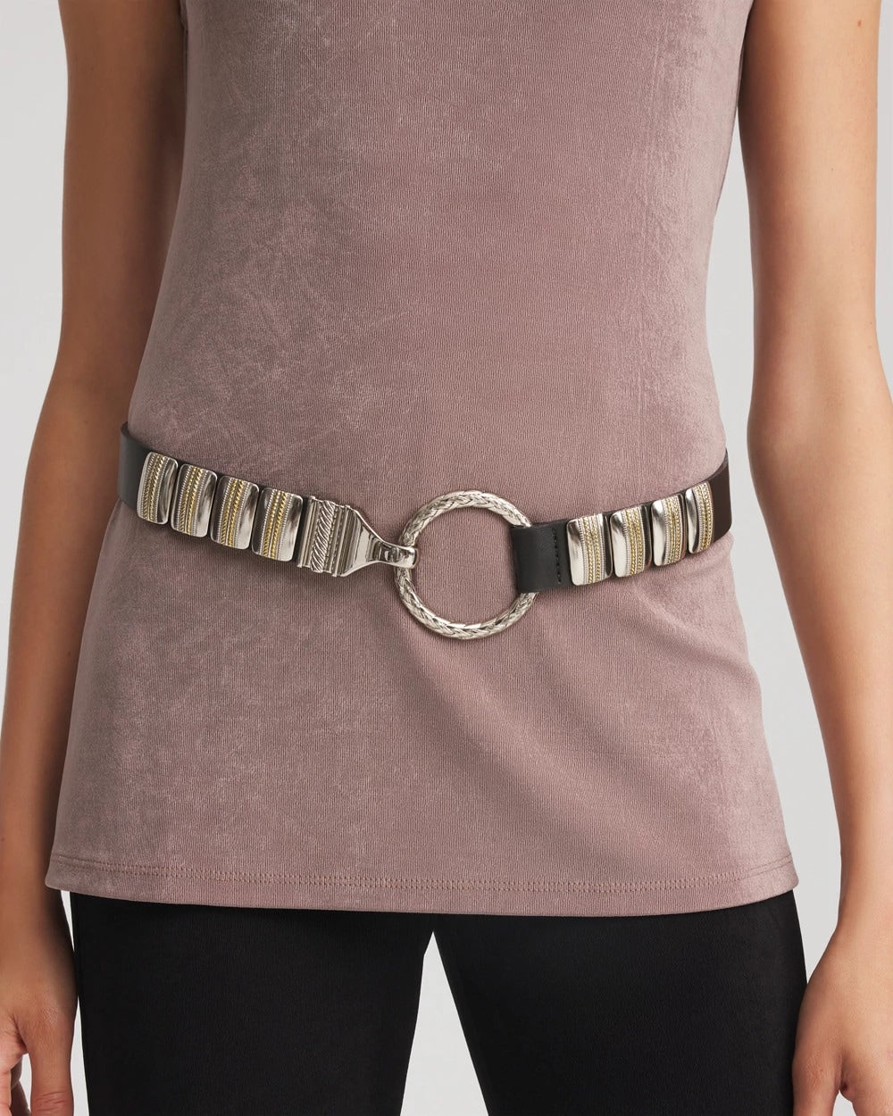 Chico's Latest | Mixed Metal Clasp Belt