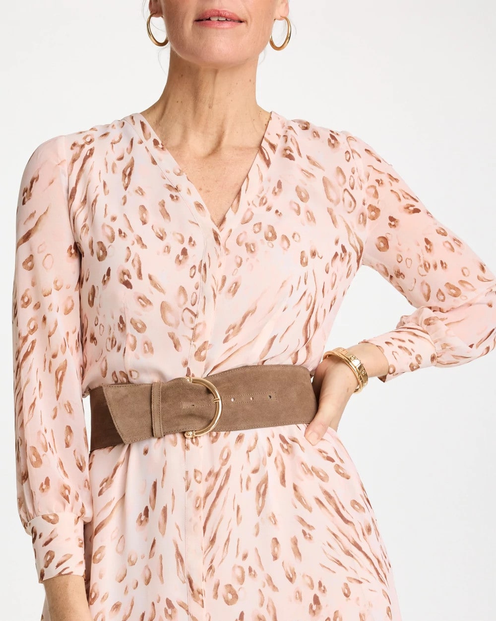 Chico's Great Value | Suede Pull Through Sash Belt