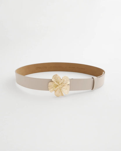 Chico's Popular | Floral Buckle Trouser Belt