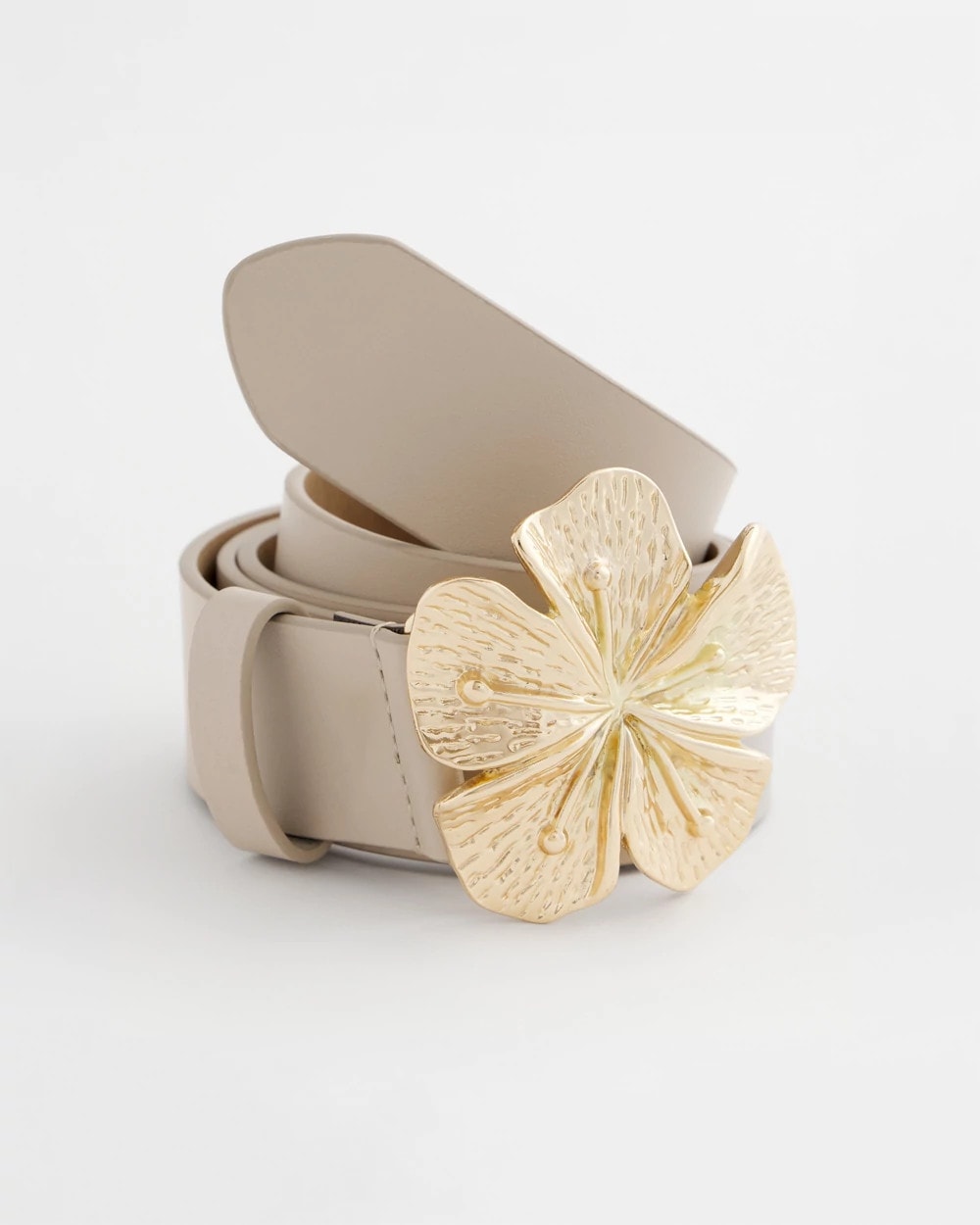 Chico's Popular | Floral Buckle Trouser Belt