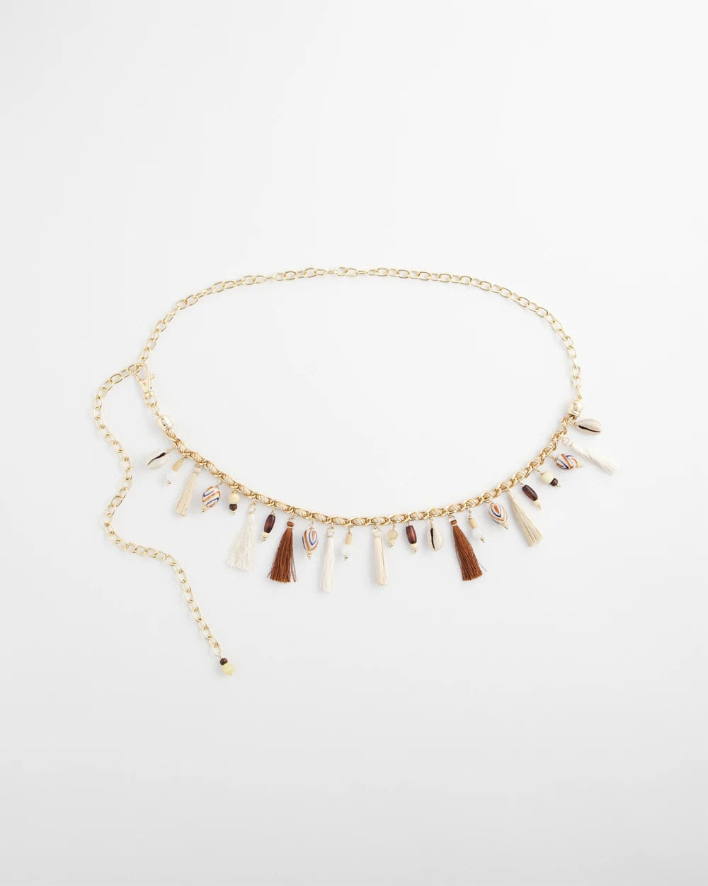 Chico's Classic | Novelty Beaded Chain Belt