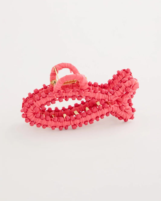 Chico's Smart Buy | Coral Fish Raffia Hair Clip