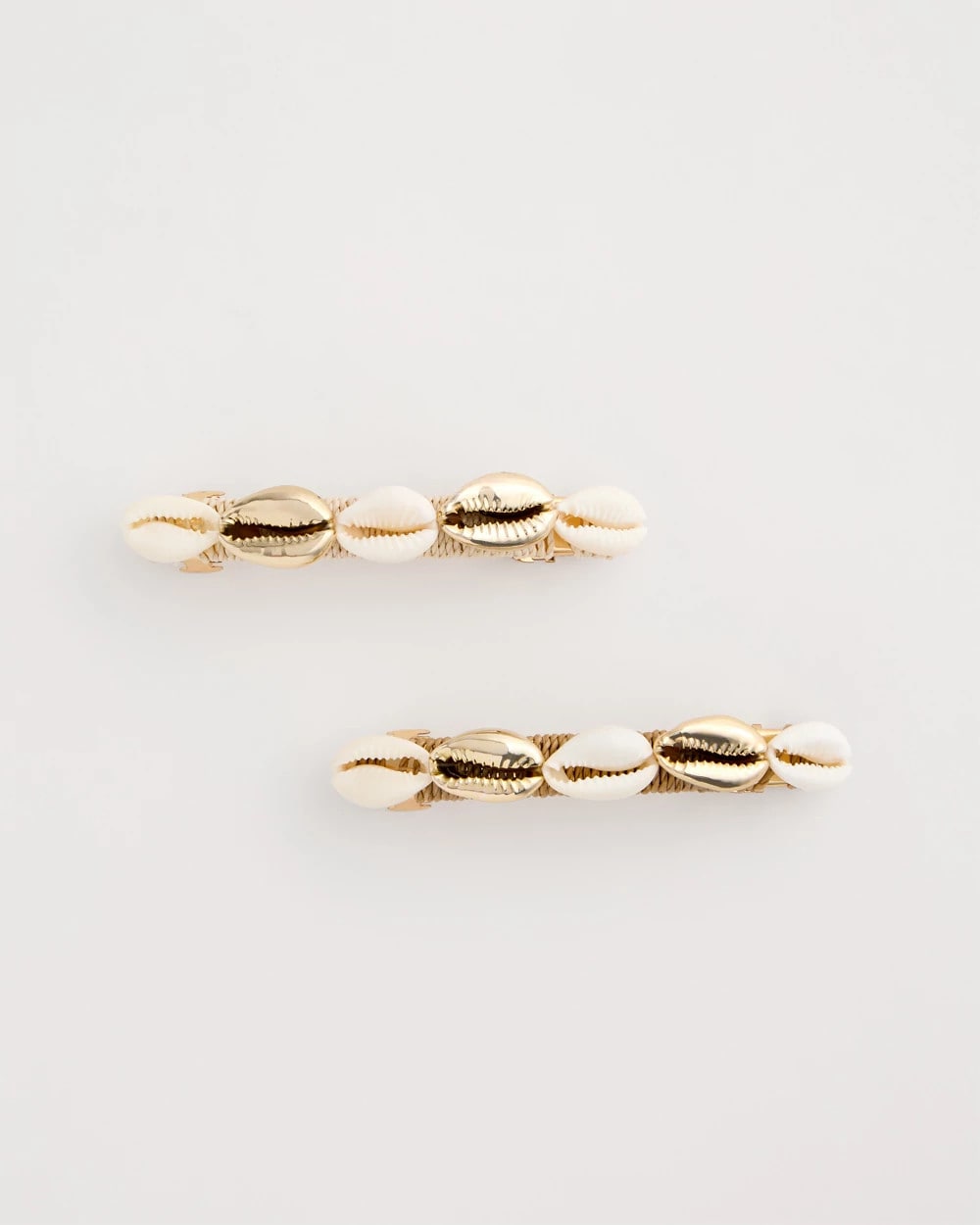 Chico's Exclusive | Seashell-Inspired Hair Clip Set