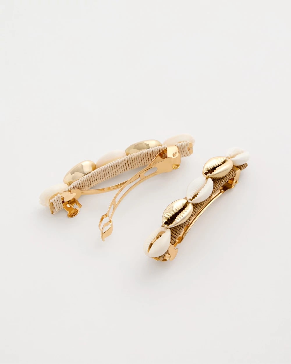Chico's Exclusive | Seashell-Inspired Hair Clip Set