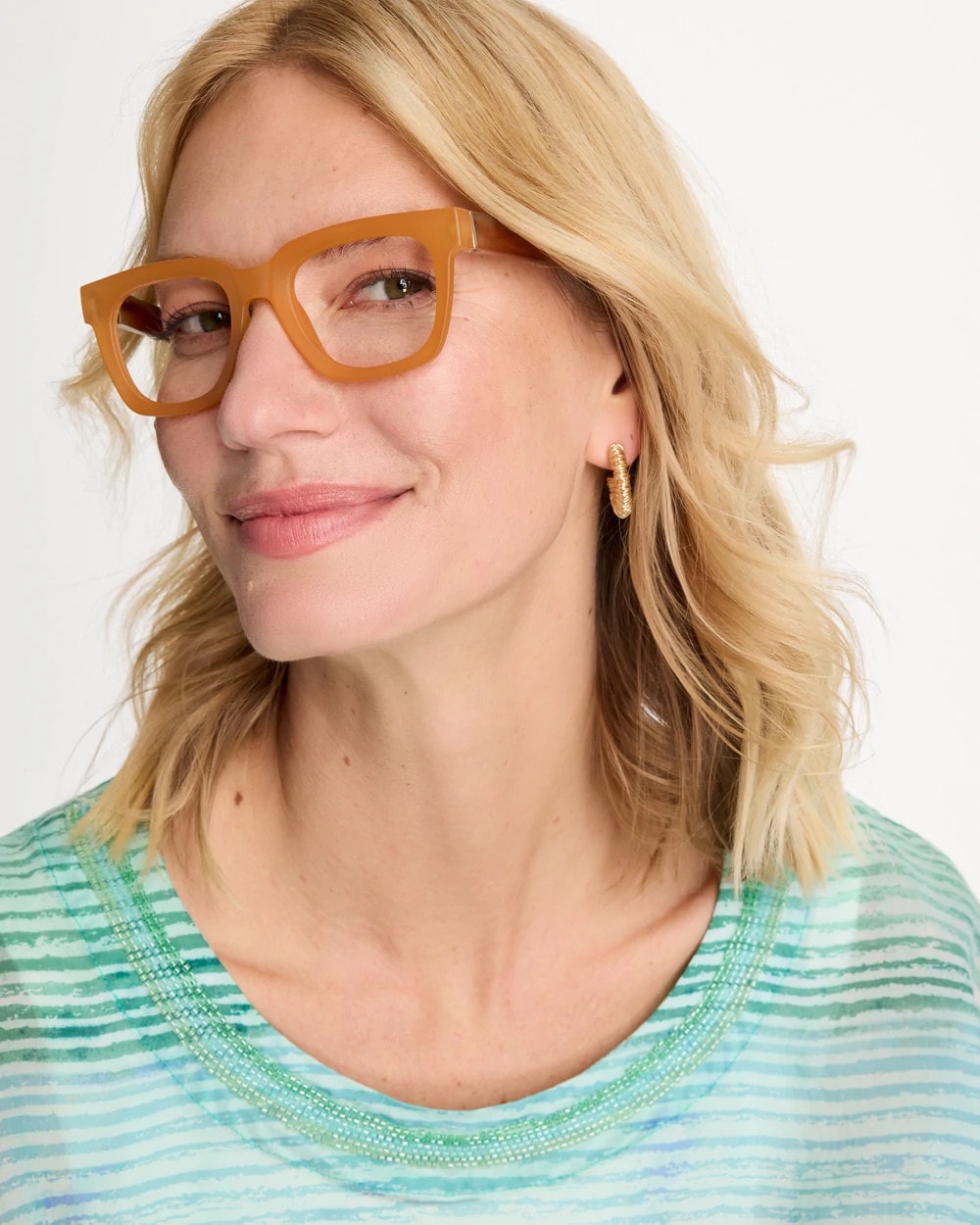 Chico's Classic | Neutral Matte Square Readers